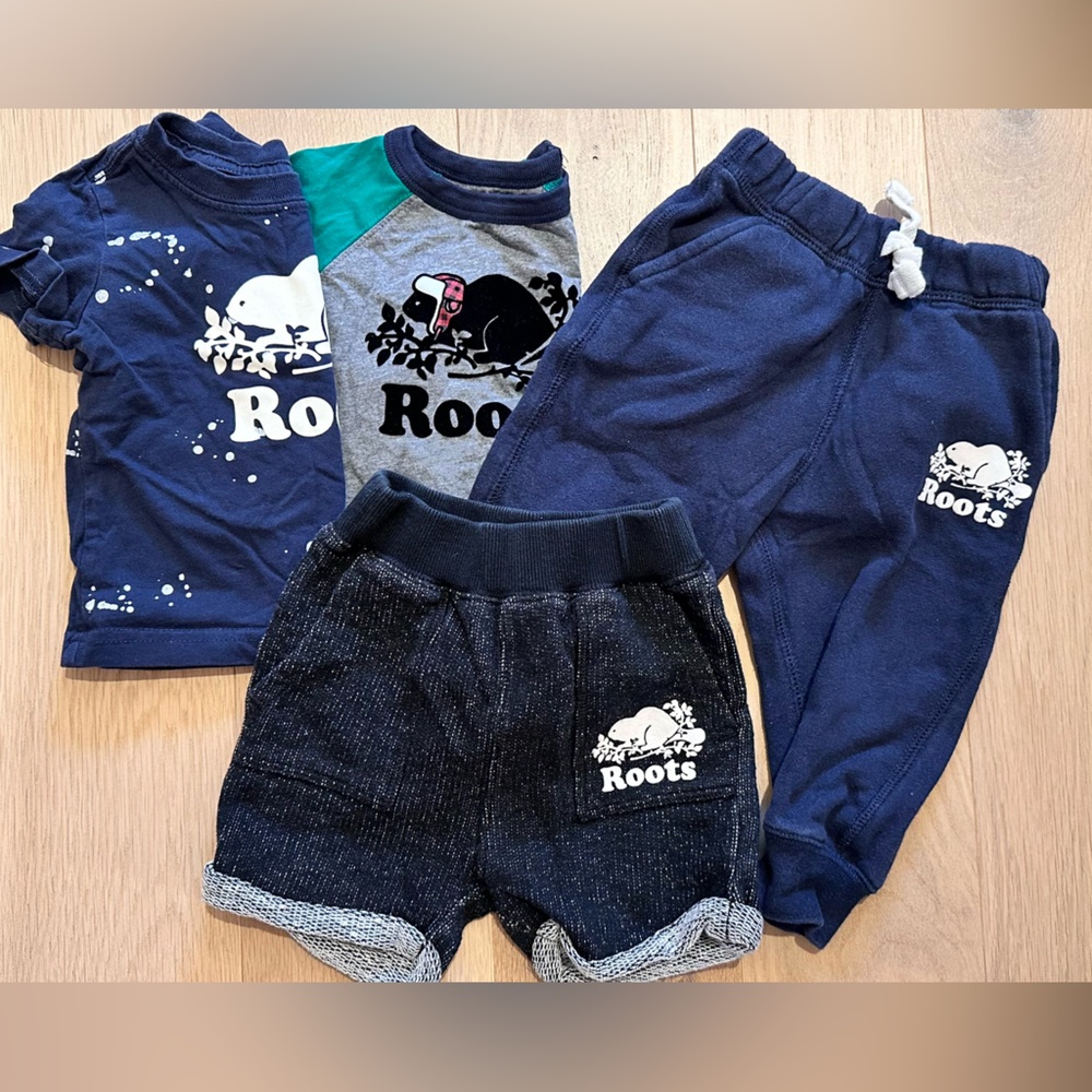 Baby Roots bundle size 6-12 includes 4 items